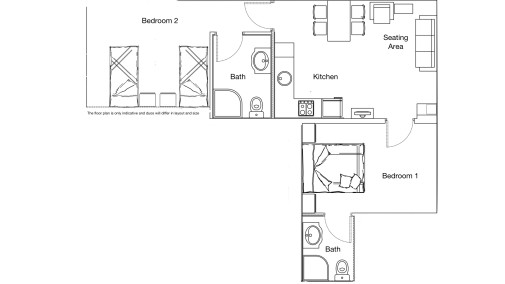 Duo Apartment Floor Plan